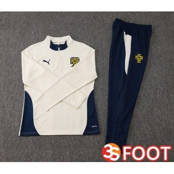 Ensemble Survetement De Foot Portugal Blanc 2025/2026