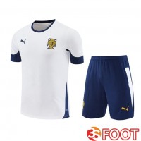 Ensemble Training T-Shirts Portugal + Shorts Blanc 2025/2026