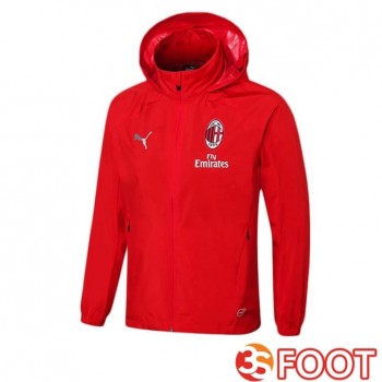 Coupe Vent AC Milan Rouge 2025/2026
