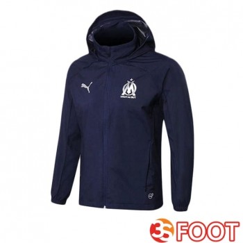 Coupe Vent Marseille OM Bleu Royal 2025/2026