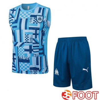Gilet Foot Marseille OM + Shorts Bleu 2025/2026