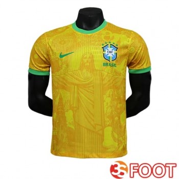 Maillot Equipe Foot Bresil Special Edition Jaune 2024/2025