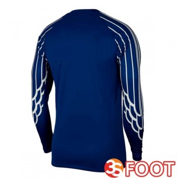 Maillot De Foot Paris PSG Quatrieme Manche longue Bleu Royal 2024/2025