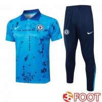 Ensemble Polo FC Chelsea + Pantalon Bleu 2025/2026
