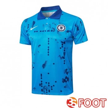 Polo Foot FC Chelsea Bleu 2025/2026