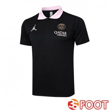 Polo Foot Jordan Paris PSG Noir 2025/2026