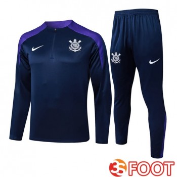 Ensemble Survetement De Foot Corinthians Bleu Royal 2025/2026