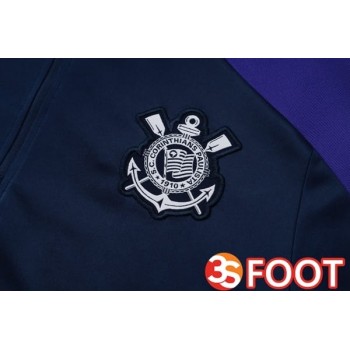 Ensemble Survetement De Foot Corinthians Bleu Royal 2025/2026