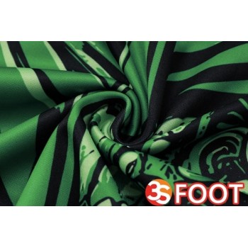 Ensemble Survetement De Foot Bresil Vert Noir 2025/2026