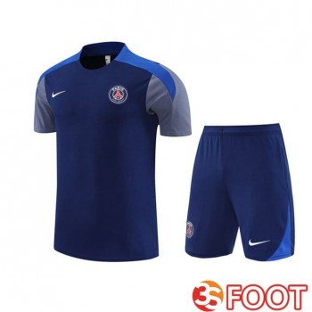Ensemble Training T-Shirts Paris PSG + Shorts Noir 2025/2026