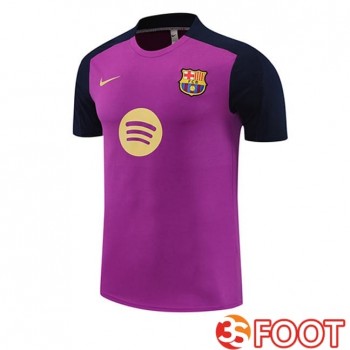 Training T-Shirts FC Barcelone Pourpre 2025/2026