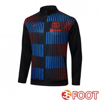 Veste Foot FC Barcelone Bleu Noir Rouge 2025/2026