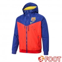 Coupe Vent FC Barcelone Bleu Rouge 2025/2026