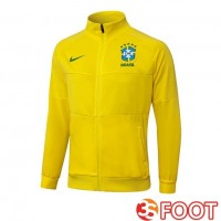 Veste Foot Bresil Jaune 2025/2026