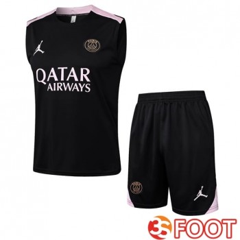 Gilet Foot Jordan Paris PSG + Shorts Noir 2025/2026