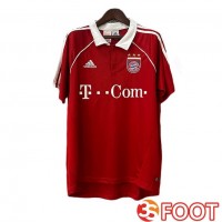 Maillot De Foot Bayern Munich Retro Domicile Rouge 2005-2006