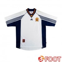 Maillot De Foot Espagne Retro Exterieur Blanc 1998