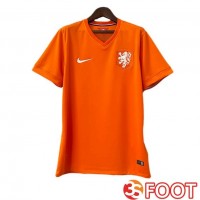 Maillot De Foot Paesi Bassi Retro Domicile Orange 2014