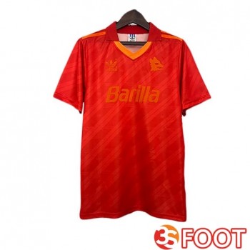 Maillot De Foot AS Roma Retro Third Rouge 1992-1994
