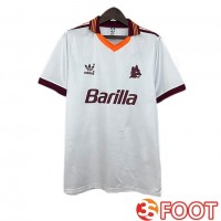 Maillot De Foot AS Roma Retro Exterieur Blanc 1992-1994