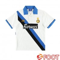 Maillot De Foot Inter Milan Retro Exterieur Blanc 1994-1995