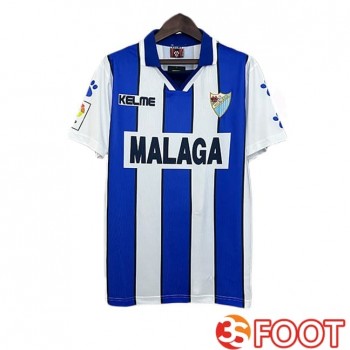 Maillot De Foot Malaga Retro Domicile Bleu 1998