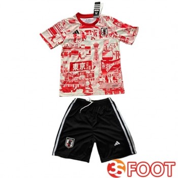 Maillot De Foot Japon Enfant Special Edition Rouge 2025/2026