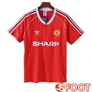 Maillot De Foot Manchester United Retro Domicile 1998/1999
