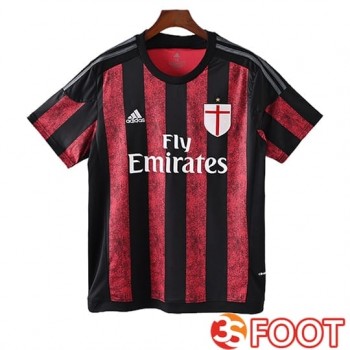 Maillot De Foot Milan AC Retro Domicile 2015/2016