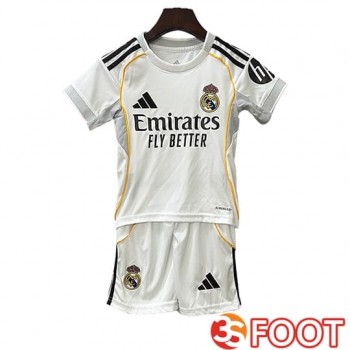 Maillot De Foot Real Madrid Enfant Domicile 2025/2026