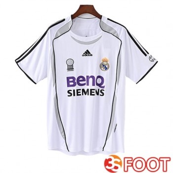 Maillot De Foot Real Madrid Retro Exterieur 2006/2007