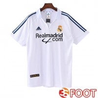 Maillot De Foot Real Madrid Retro Domicile 2001/2002