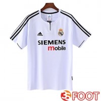 Maillot De Foot Real Madrid Retro Domicile 2003/2004