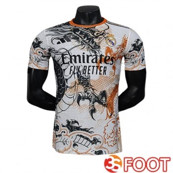 Maillot De Foot Real Madrid Special Edition Blanc/Orange 2025/2026