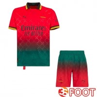 Ensemble Maillot Milan AC Fourth + Short Rouge 2024/2025