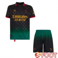 Maillot De Foot Milan AC Enfant Fourth Noir 2024/2025