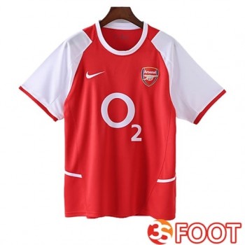 Maillot De Foot Arsenal Retro Domicile 2002/2003