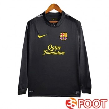 Maillot De Foot FC Barcelone Retro Exterieur Manches Longues 2011/2012