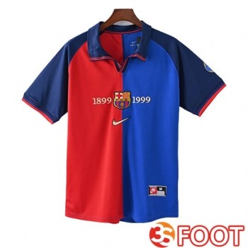 Maillot De Foot FC Barcelone Retro Domicile 1899/1999