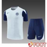 Ensemble Training T-Shirts Inter Milan Enfant Gris Clair 2025/2026