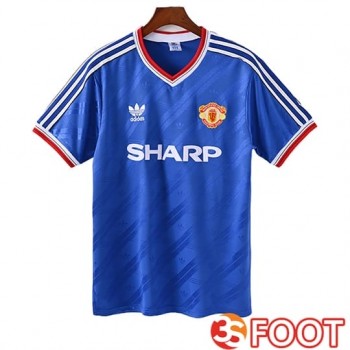 Maillot De Foot Manchester United Retro Exterieur 1986