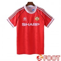 Maillot De Foot Manchester United Retro Domicile 1991/1992