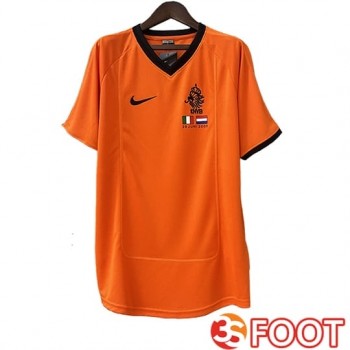 Maillot De Foot Pays-Bas Retro Domicile 2000