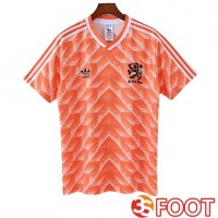 Maillot De Foot Pays-Bas Retro Domicile 1988
