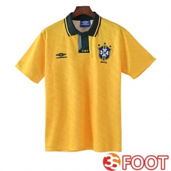 Maillot De Foot Bresil Retro Domicile 1991/1993