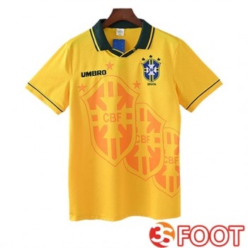 Maillot De Foot Bresil Retro Domicile 1994