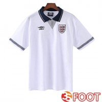Maillot De Foot Angleterre Retro Domicile 1999