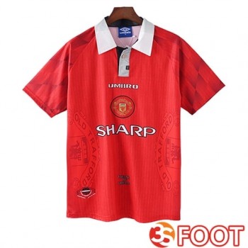 Maillot De Foot Manchester United Retro Domicile 1996/1997