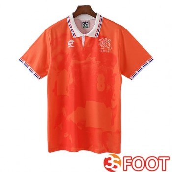 Maillot De Foot Pays-Bas Retro Domicile 1996