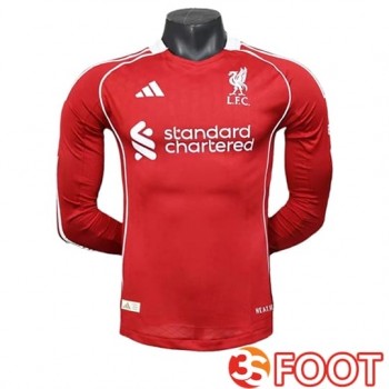 Maillot De Foot FC Liverpool Domicile Manches Longues Leaked Version 2025/2026